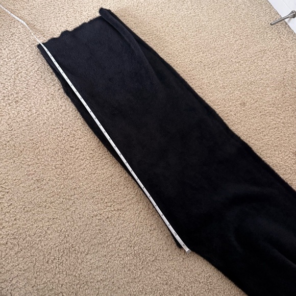 Molly Bracken Black Plush Pants - Picture 10 of 12